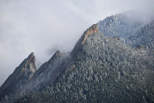 "Flatirons Mountain II" 12x8 2/100